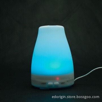 Essential Oil Aroma Diffuser with 7 Colors, Warm Light